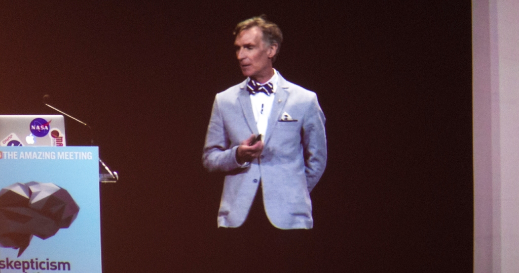 Bill Nye Giving Keynote Talk at #TAM2014