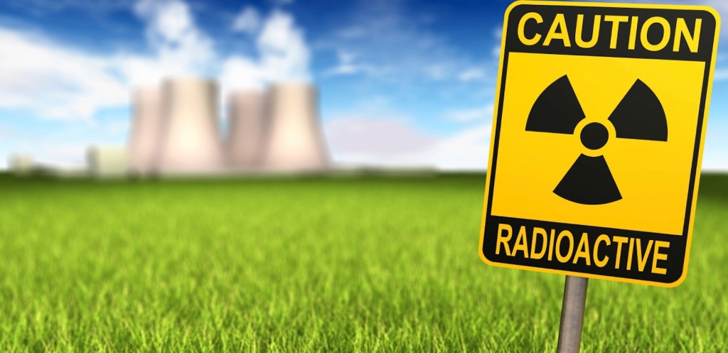 "Caution: Radioactive" Sign
